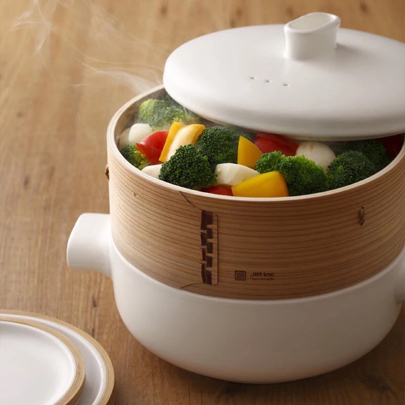 Chinese Style Steamer Set 生活美學 經典中式蒸籠鍋具組盒Safety,Used Widely,Large Capacity,Sturdy