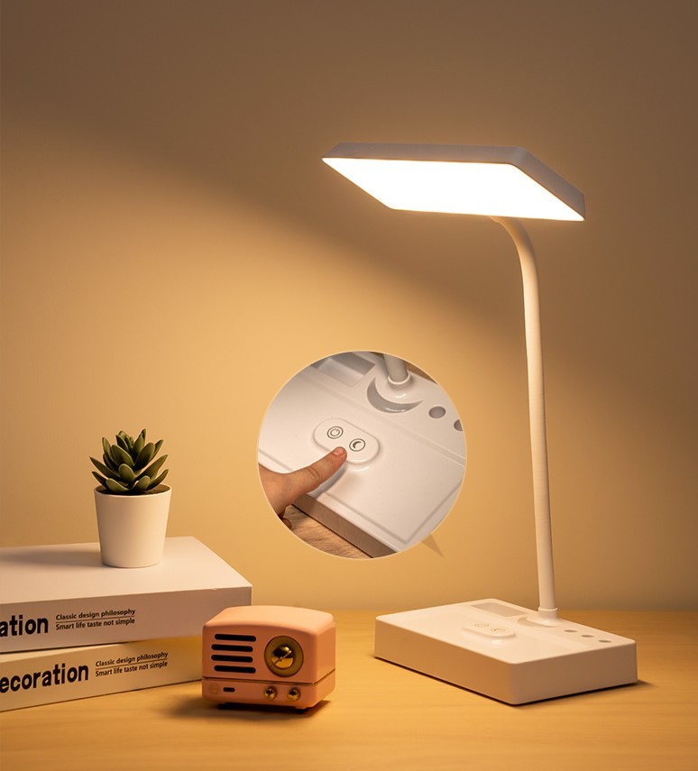 檯燈 書桌 可充電式 檯燈 書桌 可充電式 護眼 Desk lamp, Rechargeable Desk Lamp, Eye Protection,Touch dimming, Three Color Temperatures, Charging and Plug-in Dual-use