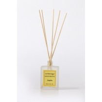 (法國樂木美品) Angelin bamboo reed diffuser 黃標安潔琳醇厚木質地檀香茉莉精油香氛噴霧擴香竹 60mL 一瓶Jasmine＆Sandalwood fragrance,Calm, Natural, Gental smell