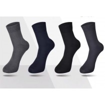 5雙裝 竹纖維 抗菌 防臭 春夏季 超薄款 男士 中筒 西裝襪 紳士 男商務 襪子